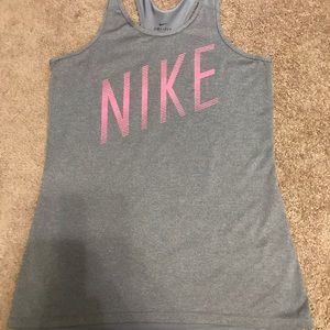 NIKE grey Tank
